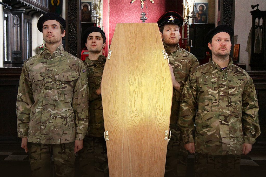 Funeral Directors’ Coffin Takes to the Stage